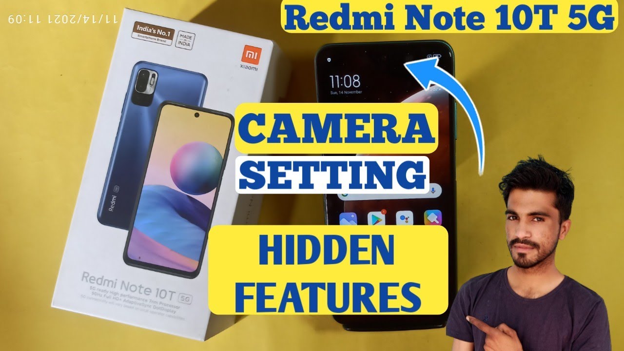 Redmi Note 10T 5G Camera Features | Camera Hidden Features