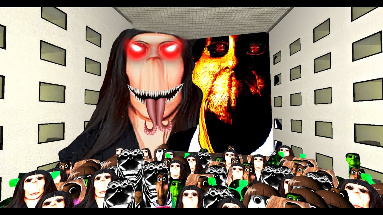 Obunga having fun at the Liminal hotel