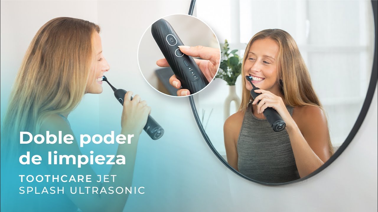 Cepillo de dientes e irrigador ToothCare Jet Splash UltraSonic