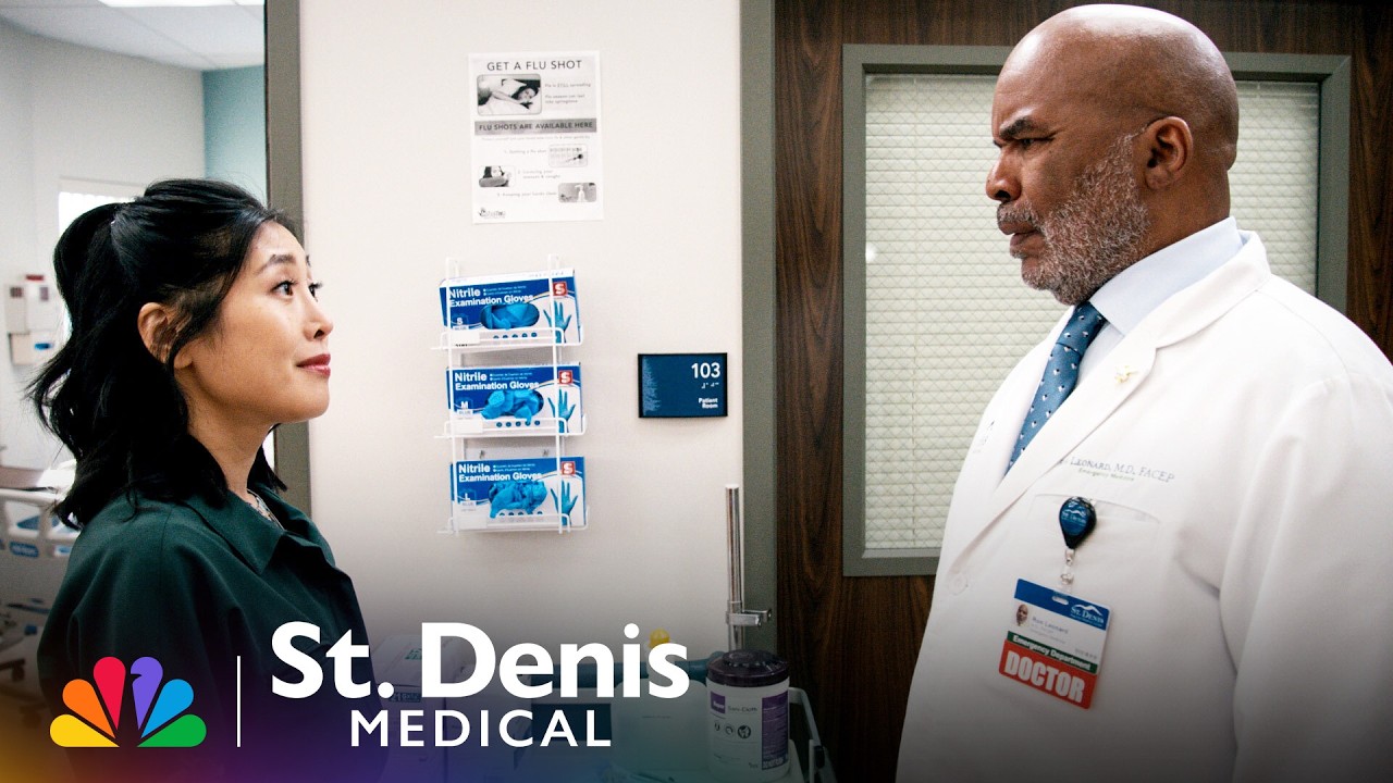 Serena and Ron Fight Over a Pen | St. Denis Medical | NBC