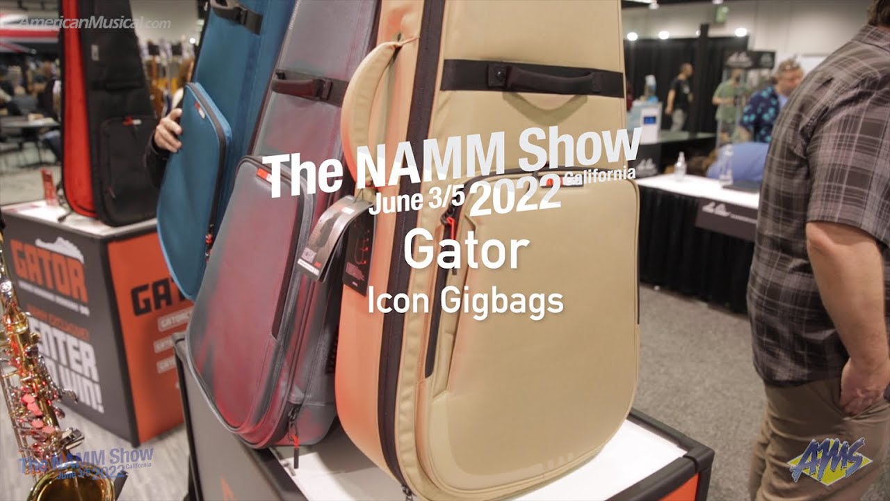 NAMM 2022 - Gator Icon Gigbag - AmericanMusical.com