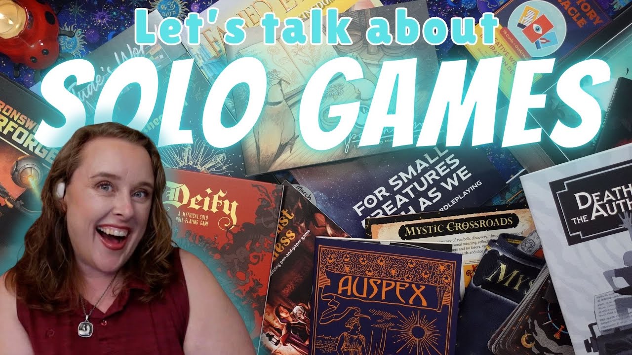 SOLO GAMES | Journaling, Tarot-Based, and More 😍