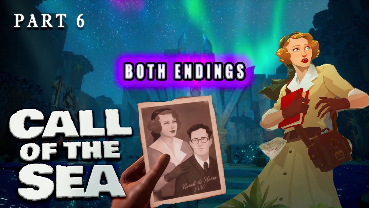 Call of the Sea Chapter 6 + BOTH ENDINGS Full gameplay walkthrough 2020 | Adventure Puzzle Game