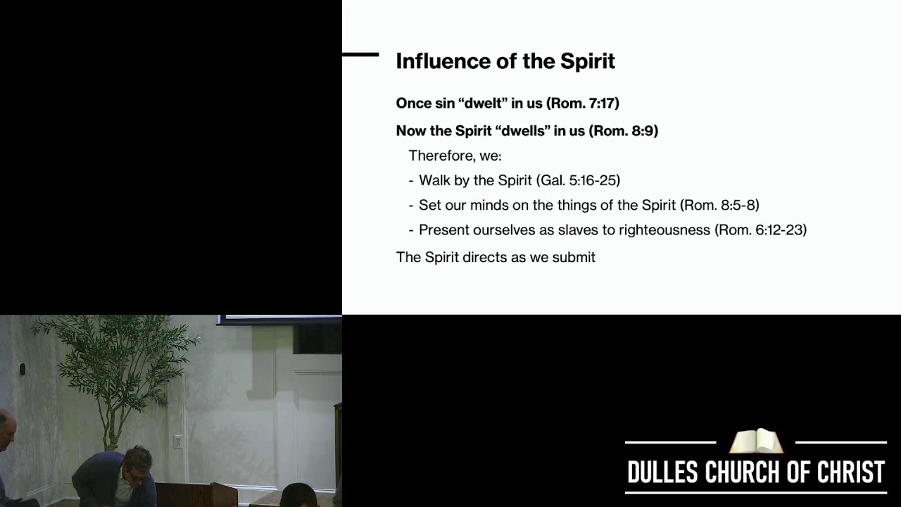 Dulles church of Christ Live Stream