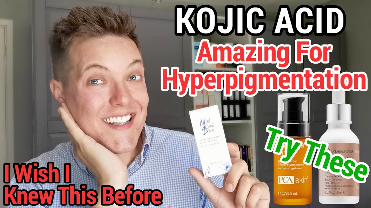 KOJIC ACID for Hyperpigmentation - Best Dark Spot Treatment