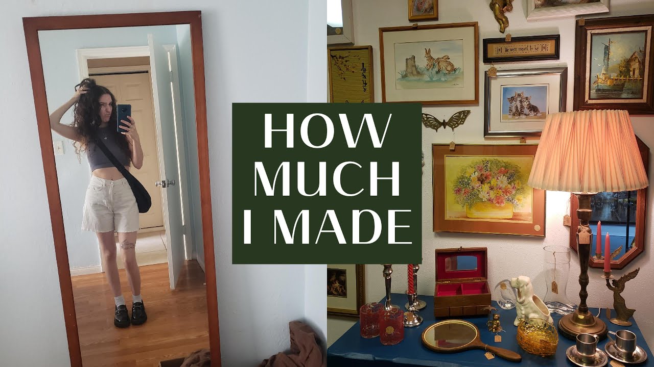 Everything I sold in my Etsy shop in April | Selling vintage full-time