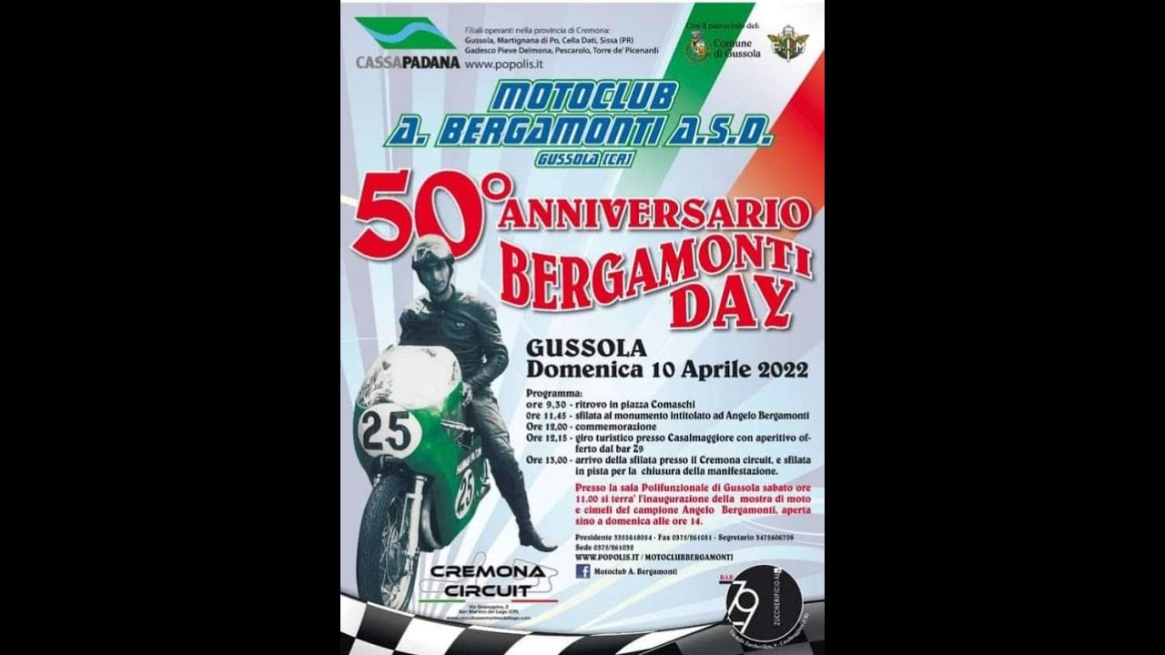 10-04-2022  Gussola  50° Anniversario BERGAMONTI DAY