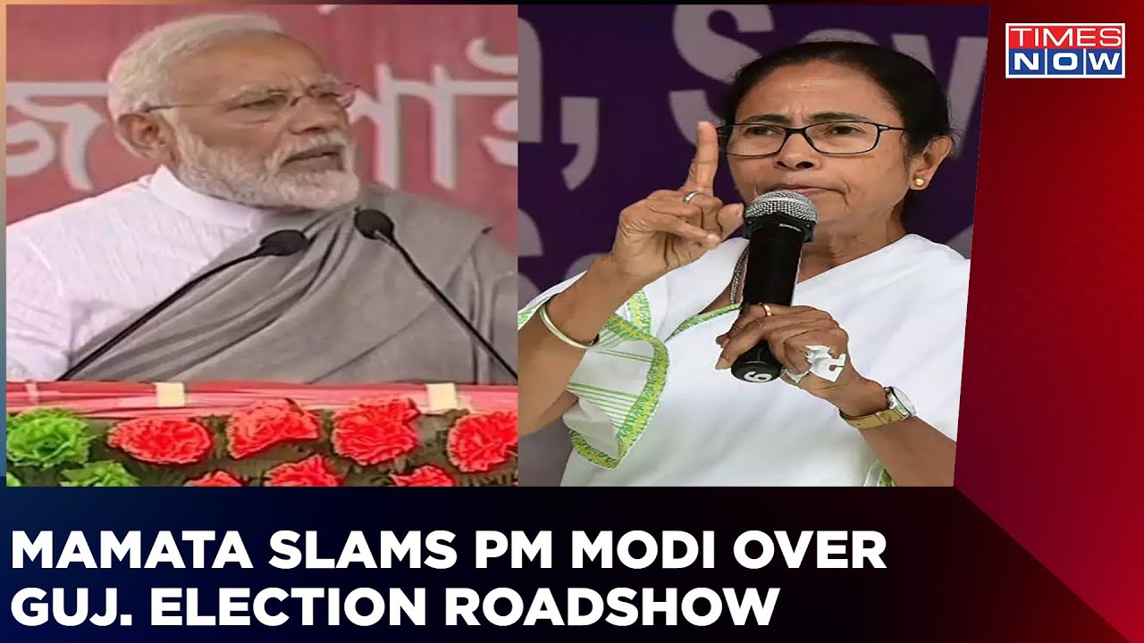 Mamata Banerjee Slams PM Modi Over Gujarat Elections | 'Rally On Election Day Not Allowed'