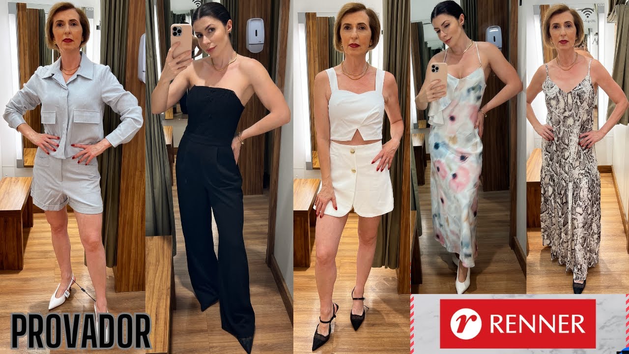 NO PROVADOR RENNER - MUITO LOOK LINDOOO! 🤩