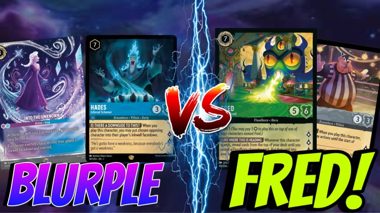Is Blurple tier zero now? Set 8 reign of jafar #lorcana #tournament #lorcanagameplay