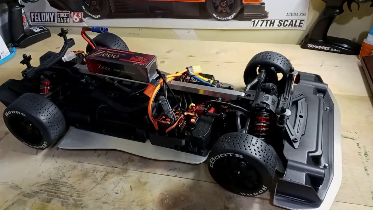Arrma Felony body kit N lights upgrade...✅ it out.
