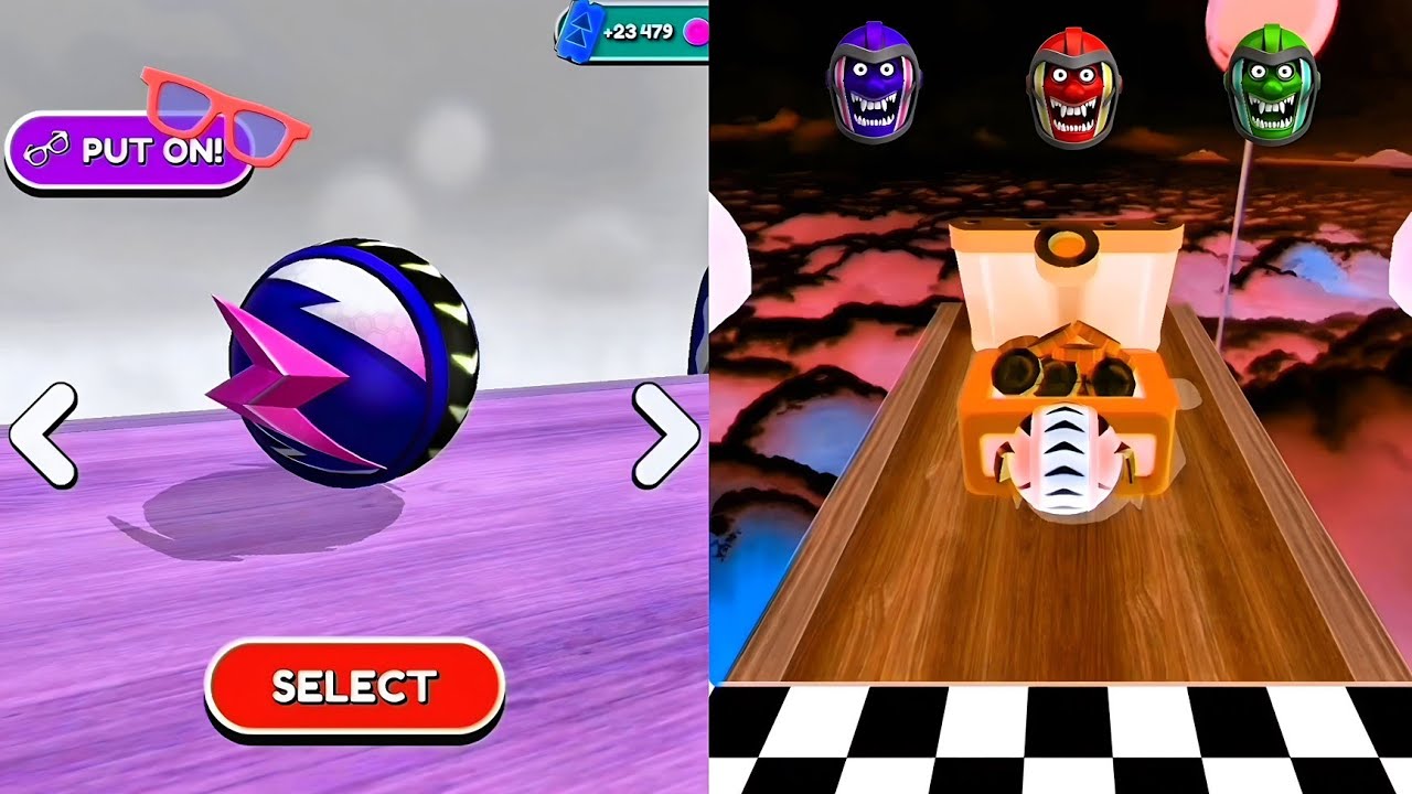 🌀⭐🌀Going Balls Vs Reversed Video Gameplay SpeedRun New Update (Part 3183)