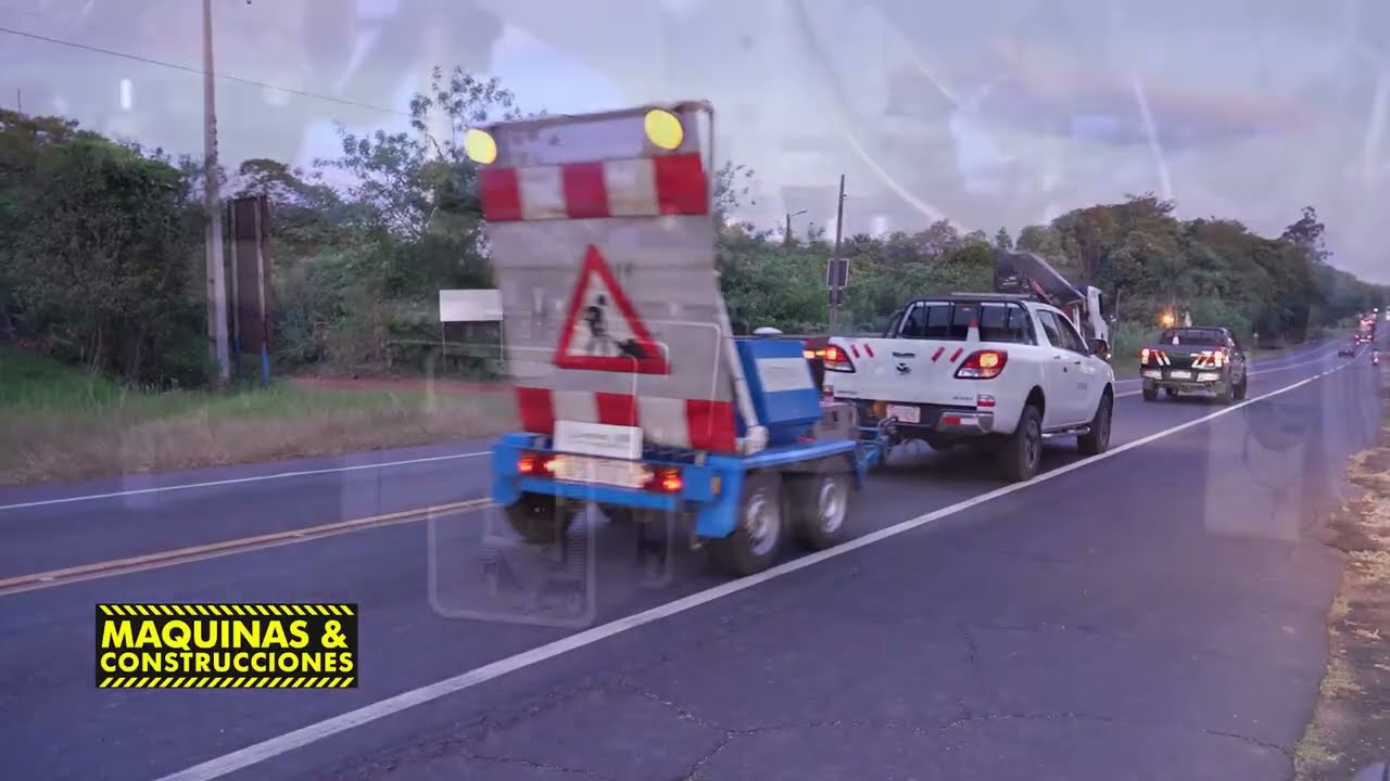 MÉTRICA INGENIERÍA realiza ensayos de deflectometría en ruta PY01