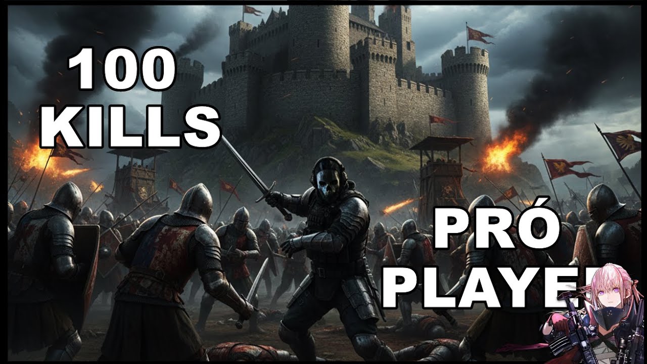 Chivalry 2 - 100 kills top player batalha insana