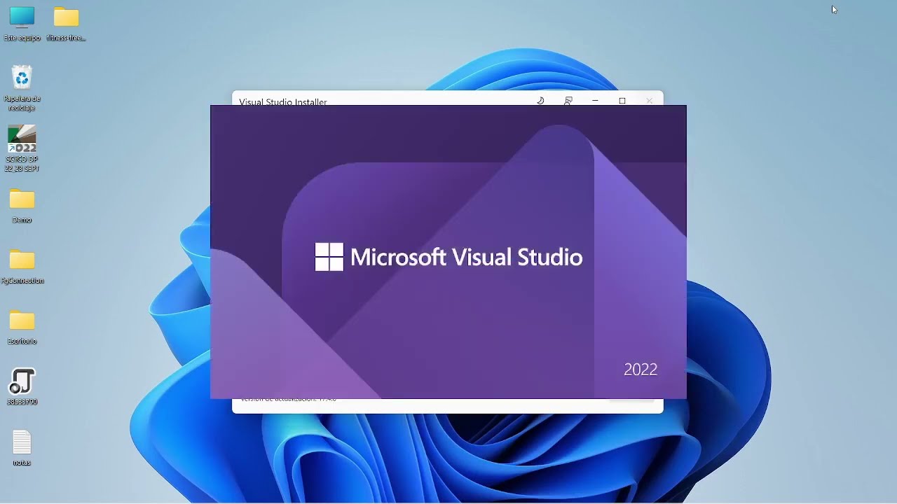 Como actualizar Visual Studio 2022 17.4.0 para usar .NET 7
