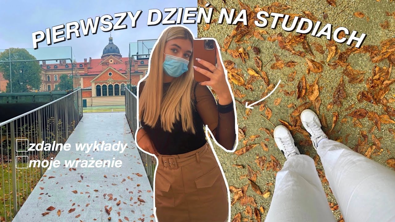 MÓJ PIERWSZY DZIEŃ NA STUDIACH | *dzień w moim życiu*