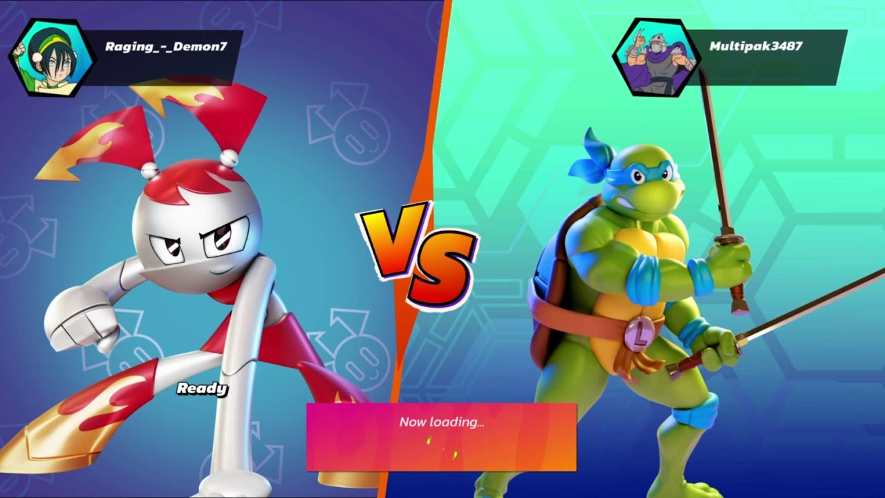 Leonardo Challenges Jenny DLC(My Life As A Teenage Robot) Nickelodeon All-Stars Brawl