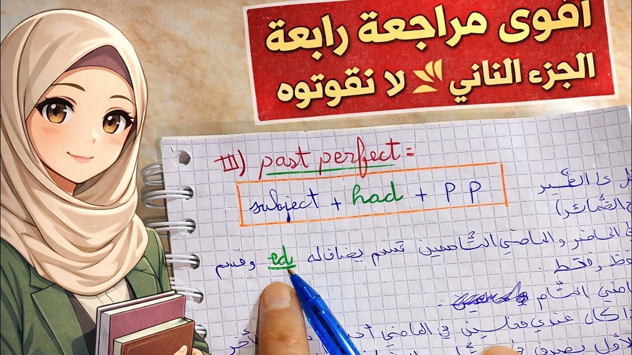 اقوى مراجعة الجزء 2 التصريف في كل الازمنة👍🤫