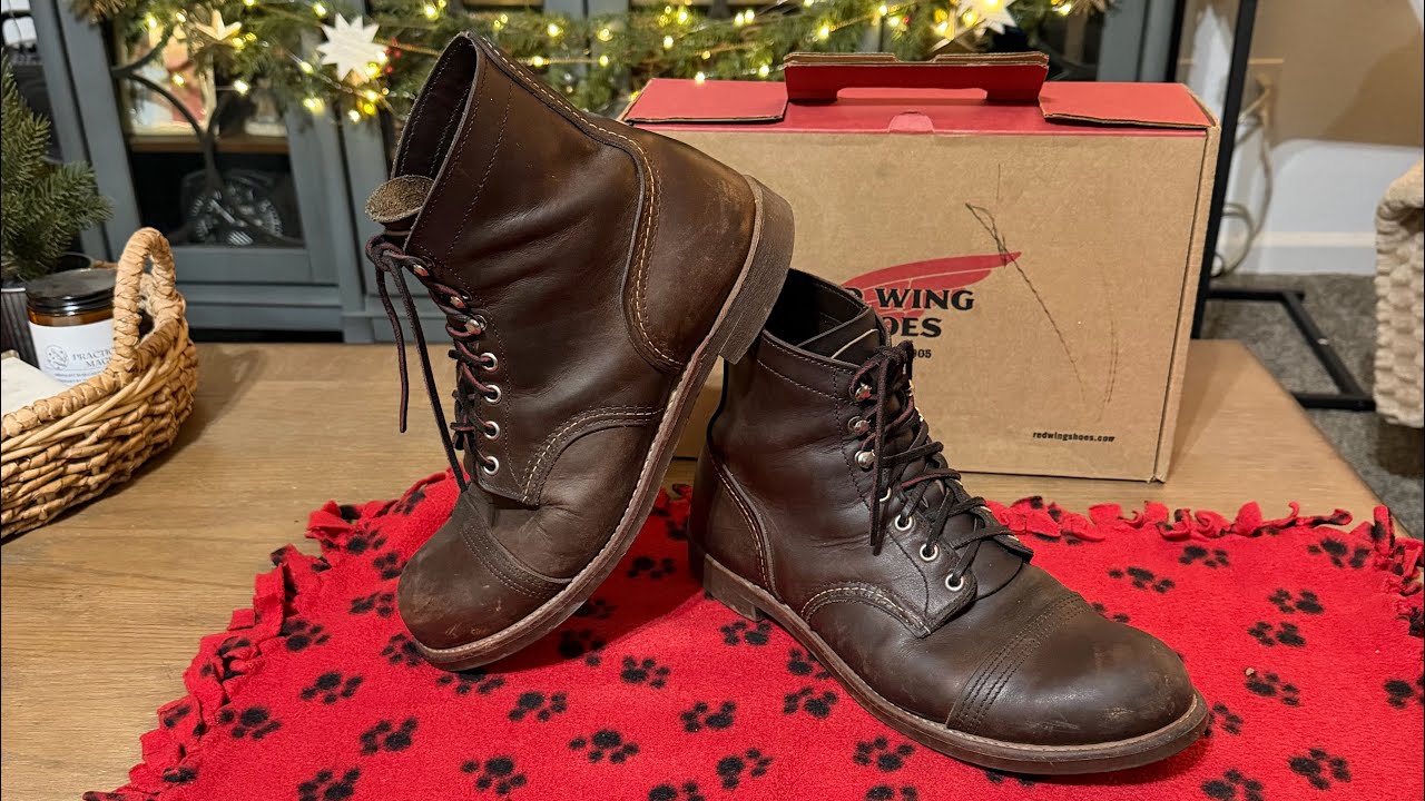 ( Red Wing Iron Rangers ) 8111 “SB FOOT” Amber Harness leather!  One of my FAVORITE boots!? 🙏🇺🇸🥾💪🏻