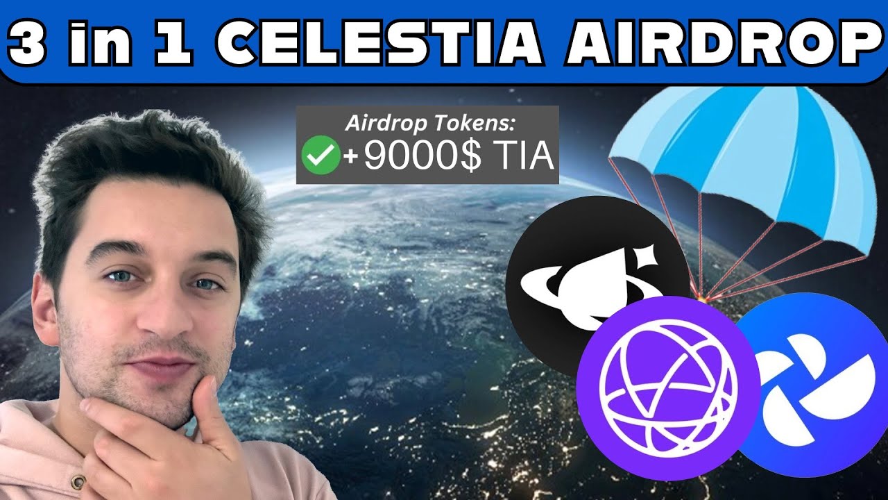 How To Earn 3 CELESTIA Airdrop - 3 In 1 Crypto Airdrop Guide