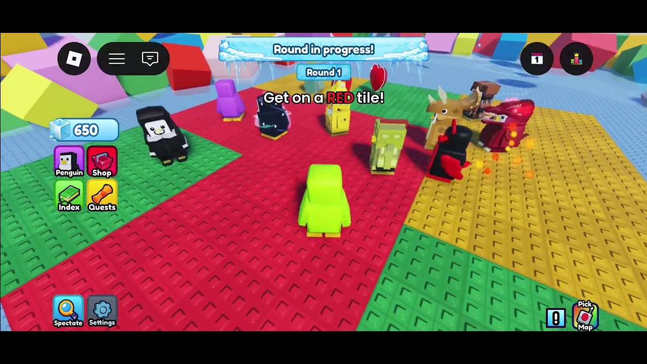 Playing knockout with my friend :)