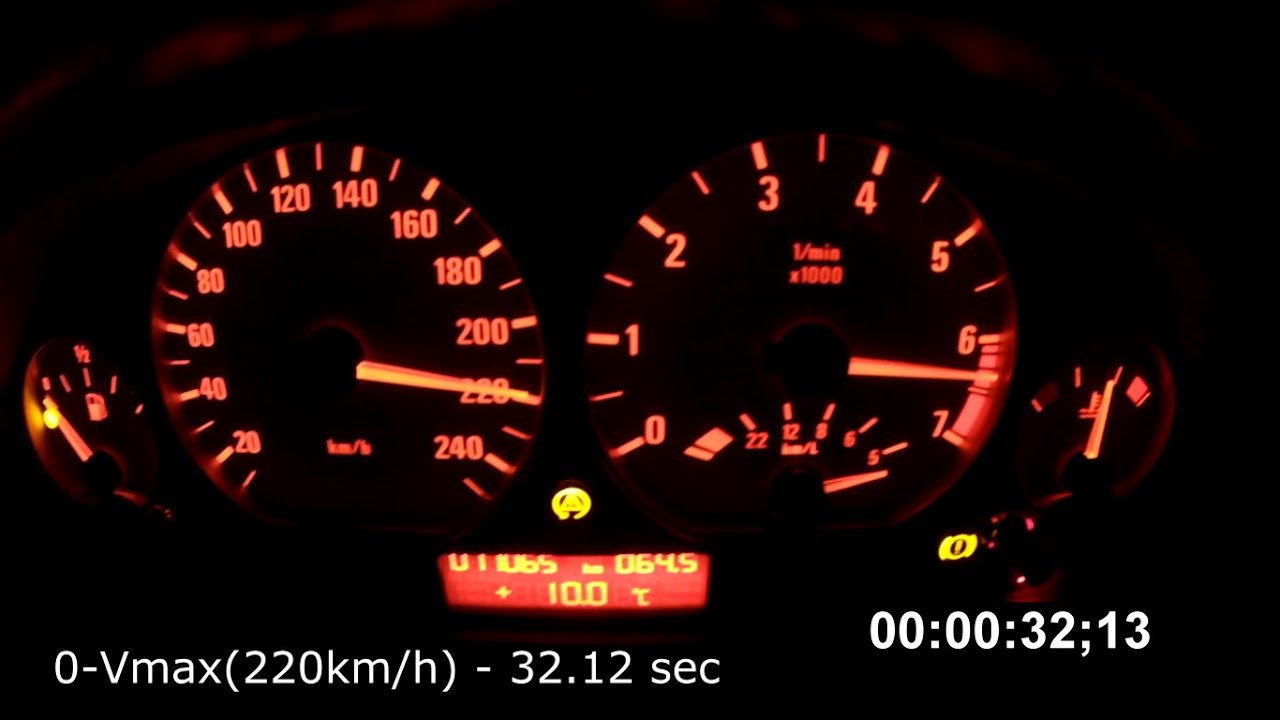 BMW E46 330i Acceleration Test