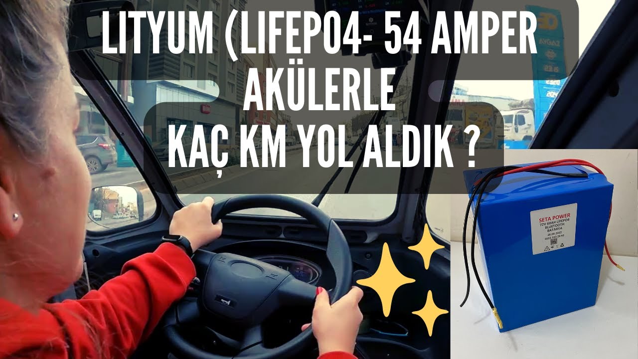 ELEKTRİKLİ ARABA İLE YOLDA KALMAYA SON !- LITYUM (LIFEPO4 ) AKÜLER İLE KAÇ KM MENZİL ALDIK ?