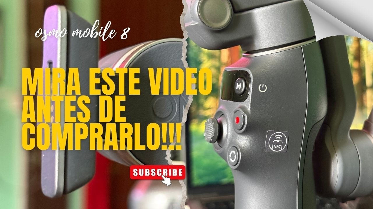 UNBOXING Y RESEÑA OSMO MOBILE 8 - MIRA ESTE VIDEO ANTES DE COMPRARLO!!!