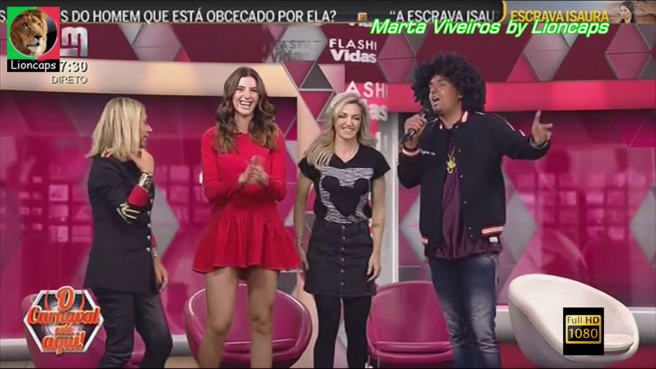 A bela Marta Viveiros na Cmtv - video 2 de 3