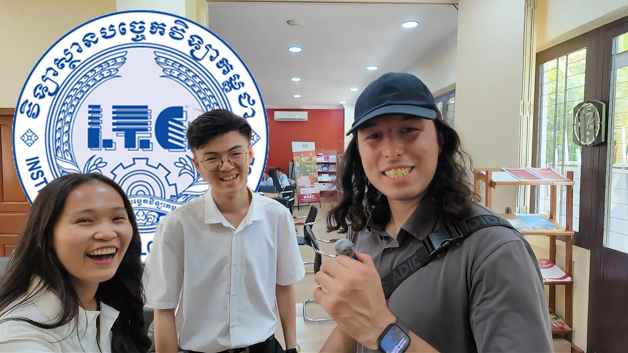 Внутри ведущей инженерной школы Камбоджи: ITC 🇰🇭