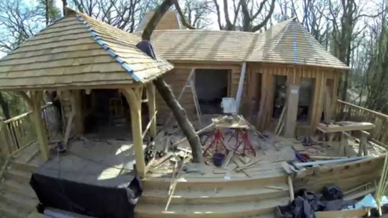 Construction Cabane Puybeton   Chateaux Dans Les Arbres