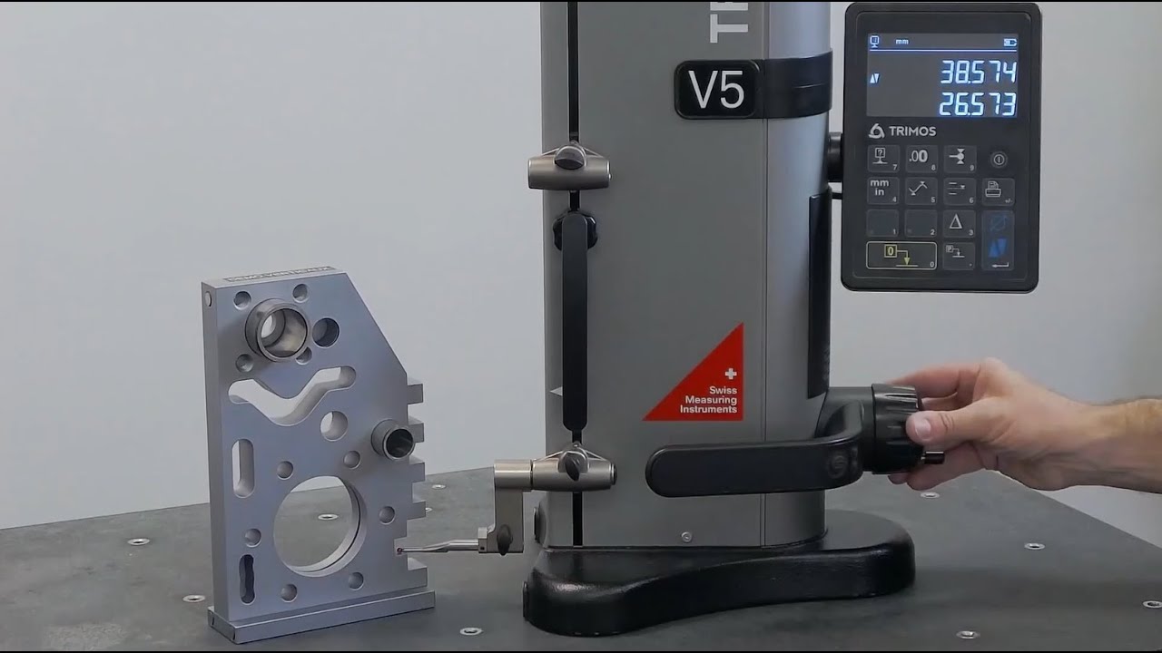 Trimos Height Gauge V5 - Height and Diameter Measurement