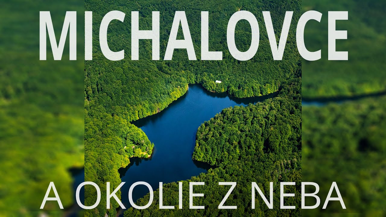 Michalovce a okolie z neba