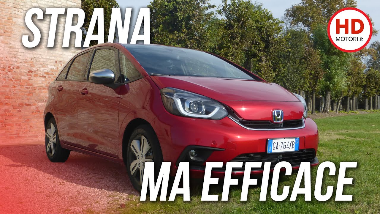 HONDA JAZZ HYBRID: nuova IBRIDA, PRATICA e 
