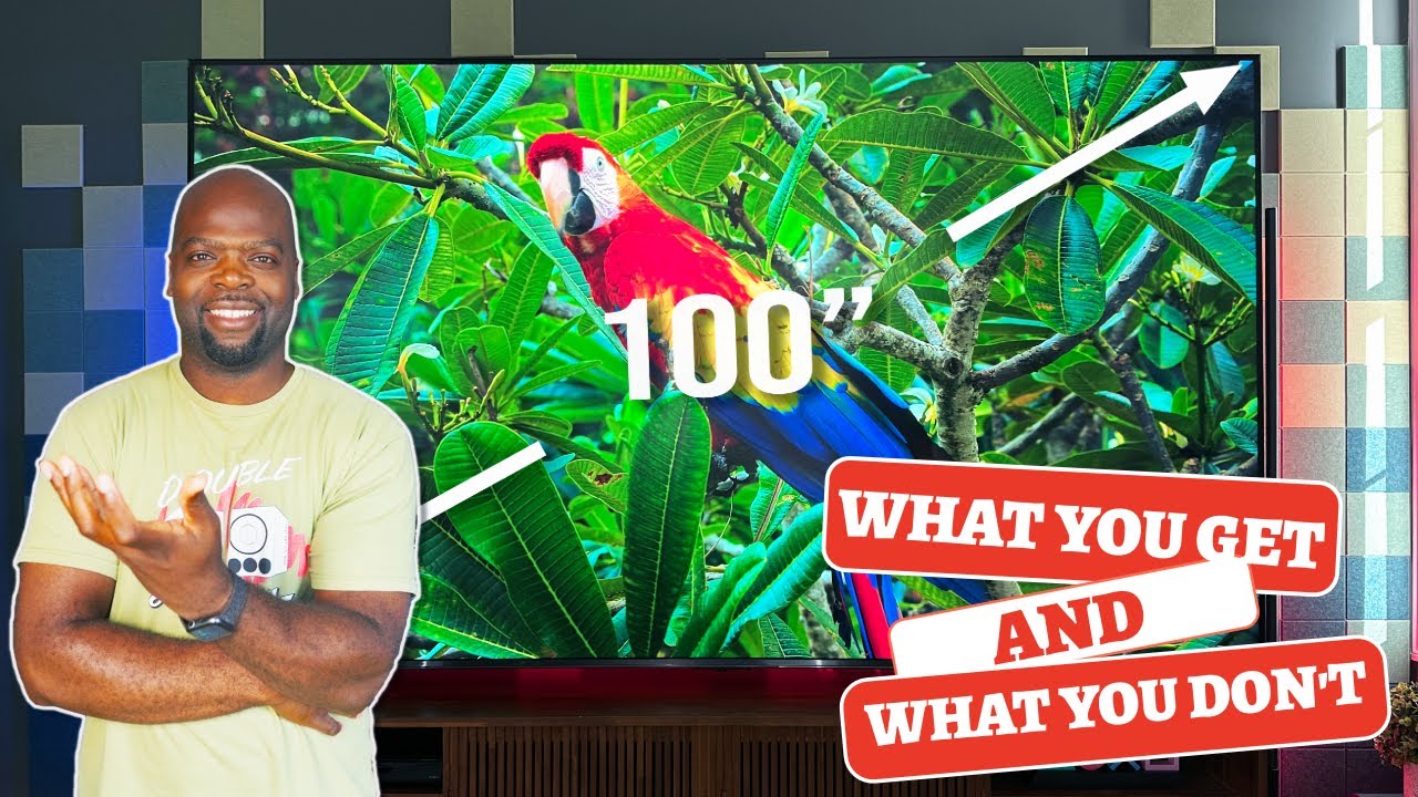 Telewizor miniLED 100 cali za mniej niż 1700 dolar&oacute;w? | Recenzja telewizora Hisense 100 cali U6