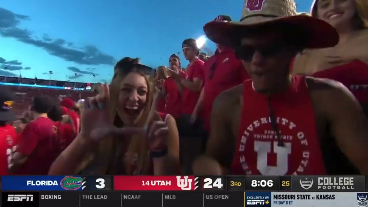 Florida vs #14 Utah Full Third Quarter Highlights | August 31, 2023