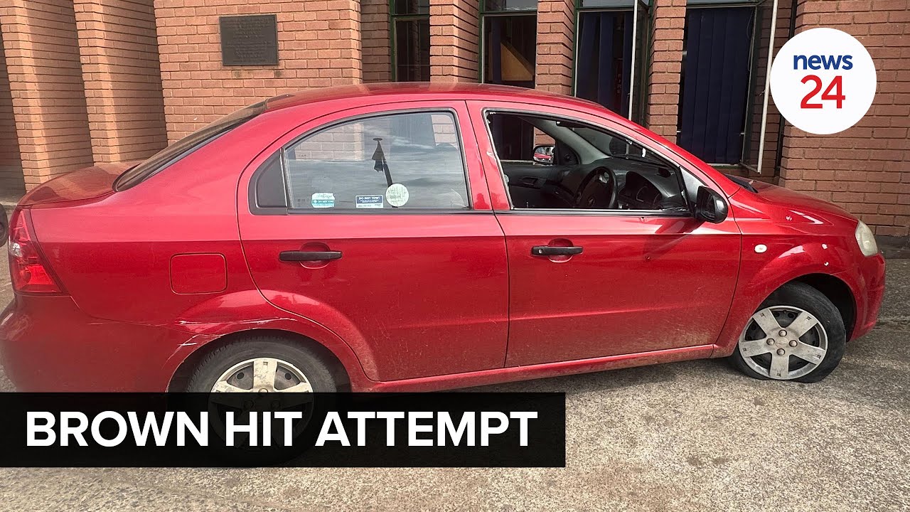 WATCH | ⁠Gunmen open fire on Brown Mogotsi&rsquo;s car in apparent late-night hit attempt