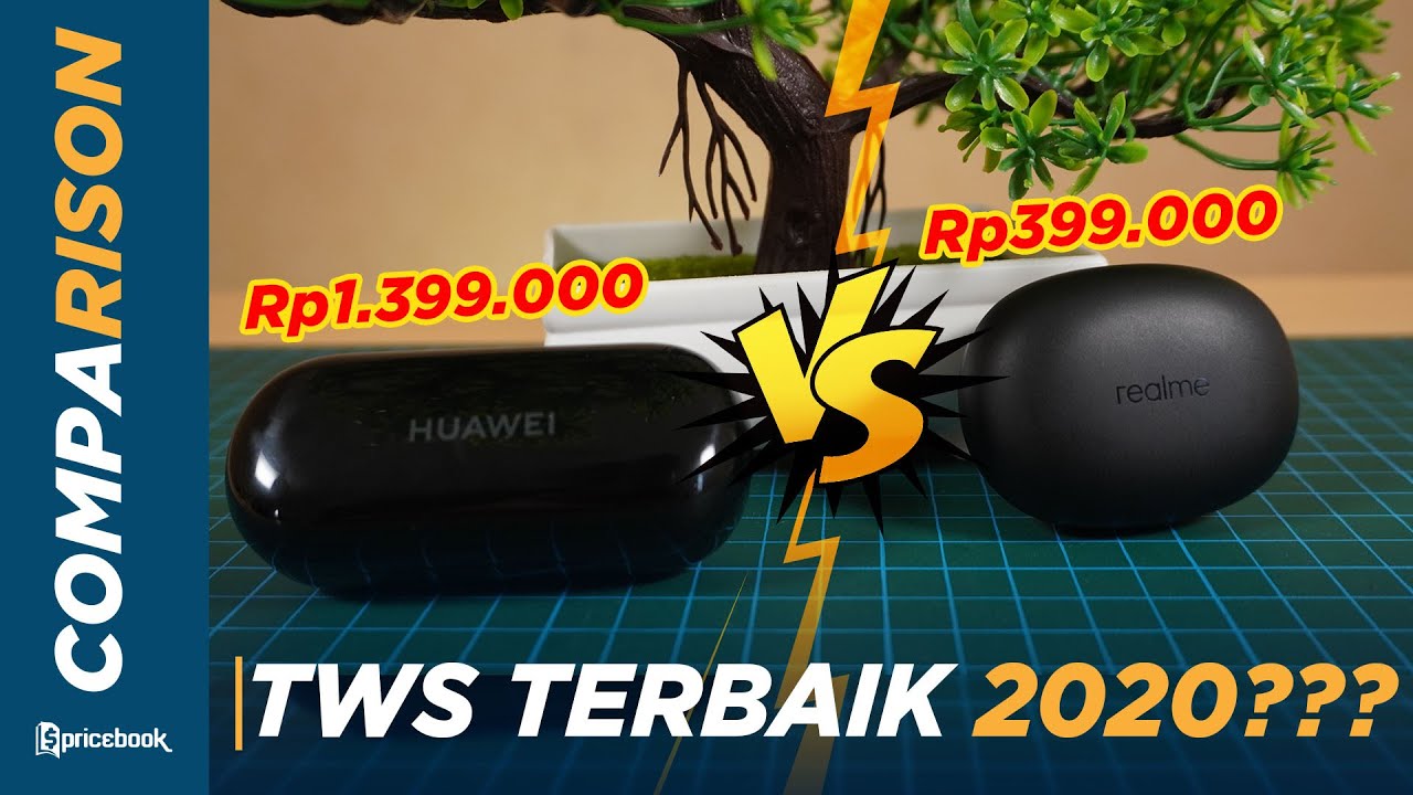1 JUTAAN VS 300 RIBUAN! | Huawei FreeBuds 3i VS realme Buds Q!