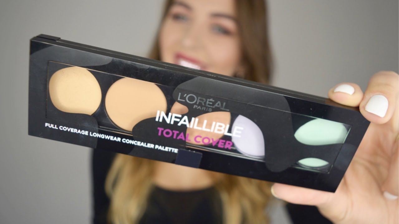 ОБЗОР палетки теней L'Or&eacute;al INFAILLIBLE TOTAL COVER | Первые впечатления