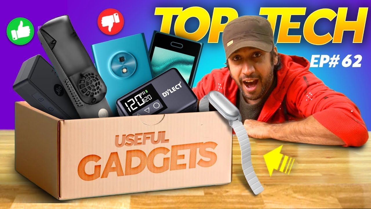 5 Really UNIQUE + USEFUL Gadgets I Bought for TESTING!! ⚡️ TOP TECH 2025 - EP #62