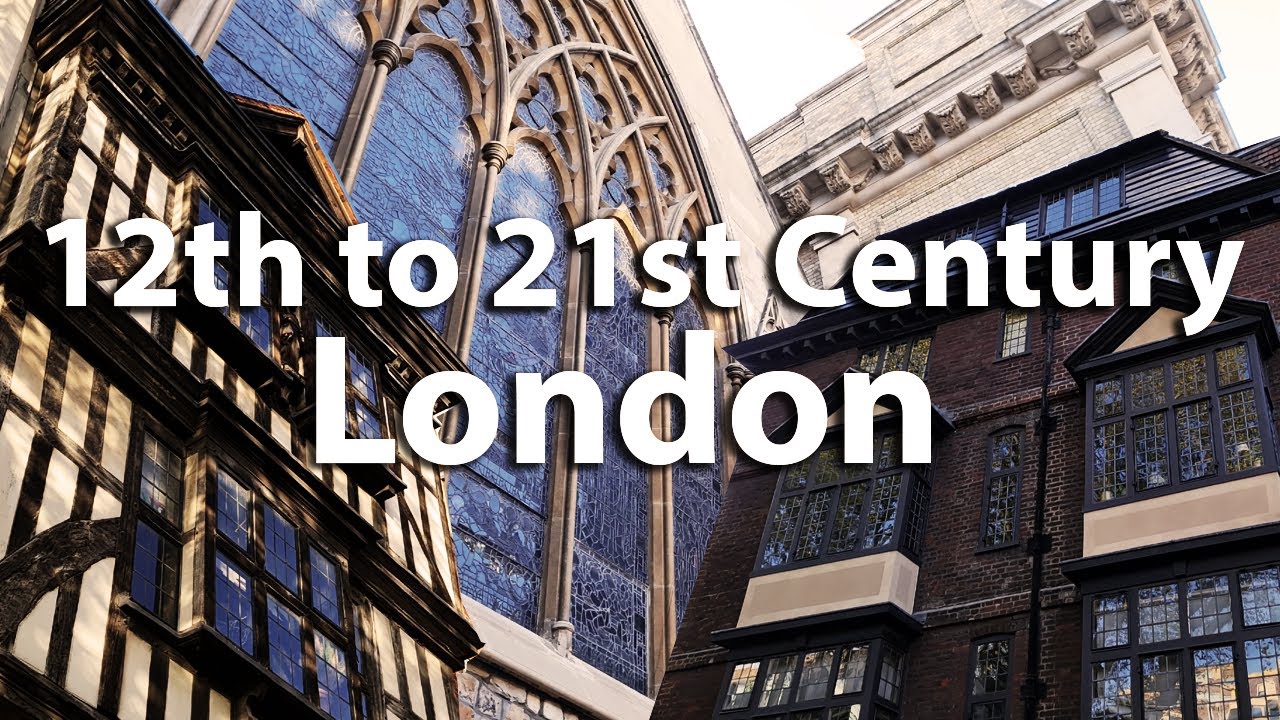 HISTORICAL and MODERN London architecture Ft: The OLDEST HOUSE in London and 700 year old buildings