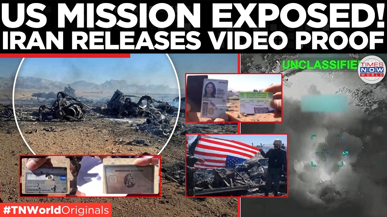 &lsquo;IDS & CLASSIFIED EVIDENCE&rsquo;: Iran Releases Footage Of Downed US Jet After Failed Ops | US-Iran War