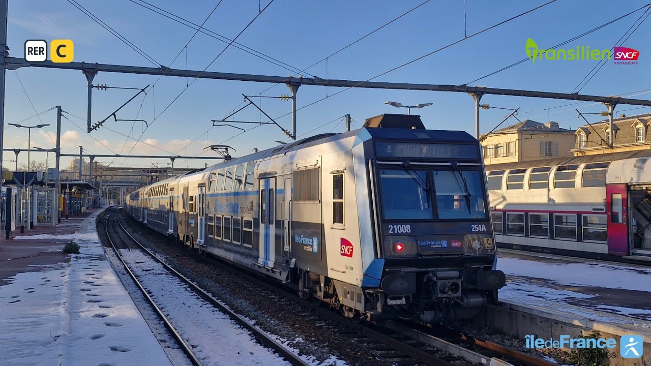 [RER C] Visite à bord d'une Z20900 IDFM n°254A + Voyage #rerc #transilien #sncf #idfmobilités