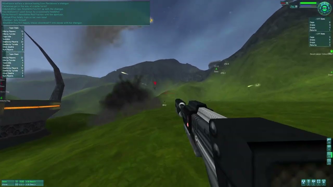 SoulAuctioneer | Surreal, Drifts | 16 warriors | 2009/3/13 | Demo#16891 | Tribes2