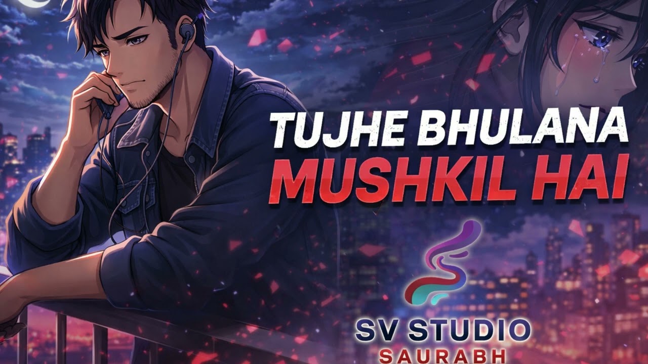 Tujhe Bhulana Mushkil Hai 💔 | Emotional Hindi Rap Song 2026 | Heartbreak Rap | SV Studio Saurabh