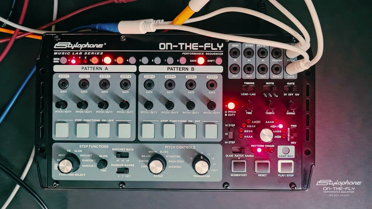 DEMO #3 - STYLOPHONE OTF PERFORMANCE SEQUENCER