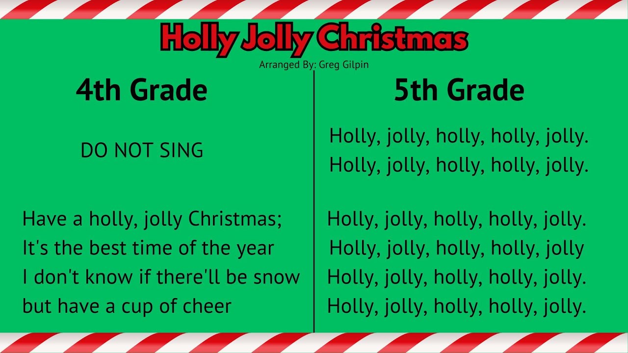 Holly Jolly Christmas 2 Part Greg Gilpin