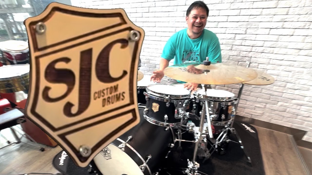 SJC กลองคุณภาพระดับโลก มาถึงไทยแล้ว #sjcdrums #theeramusic #drummer #กลอง
