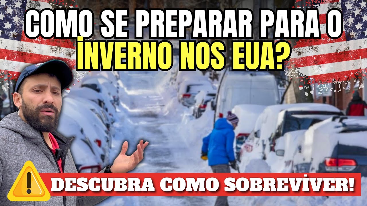 Inverno nos EUA: Os Maiores Desafios para Imigrantes e Como Sobreviver!