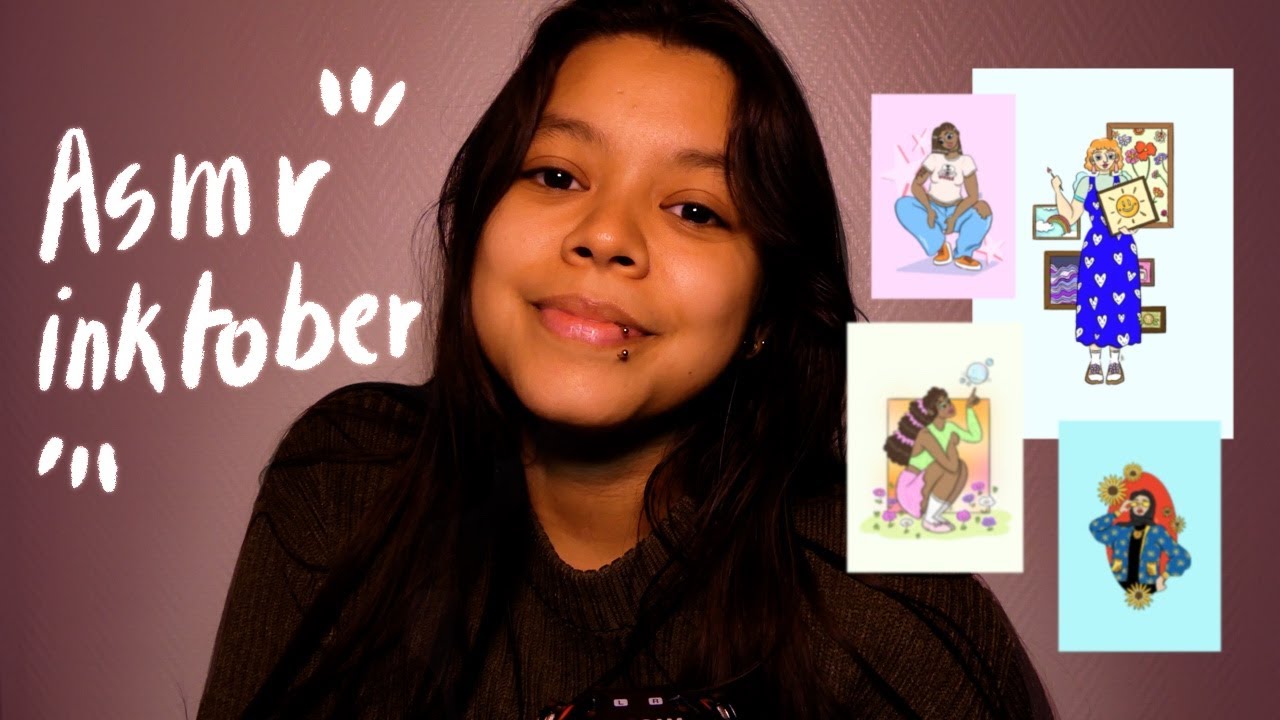 BLABLA ASMR sur mes dessins de l'inktober 2023 ✍️